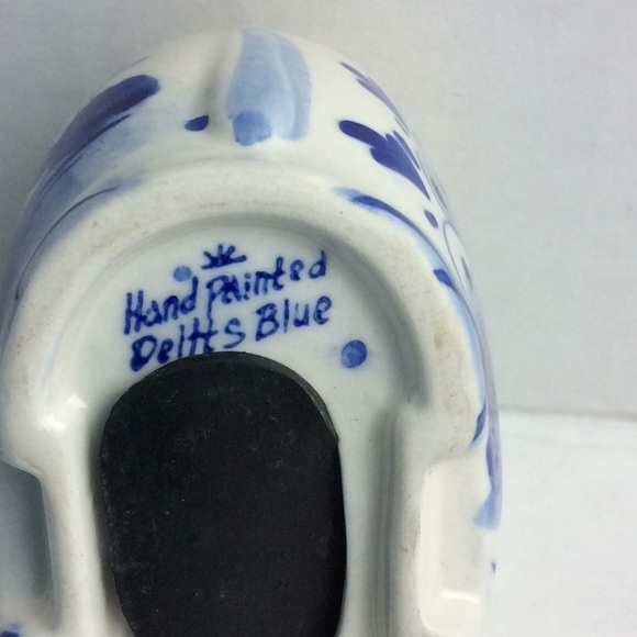 Hand Painted Delfts Blue 186 Vintage Elephant Bank - Picture 7 of 7